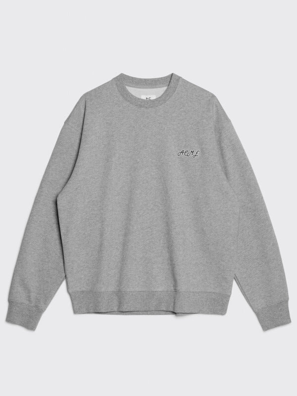 Embroidered Logo Sweatshirt - Gray